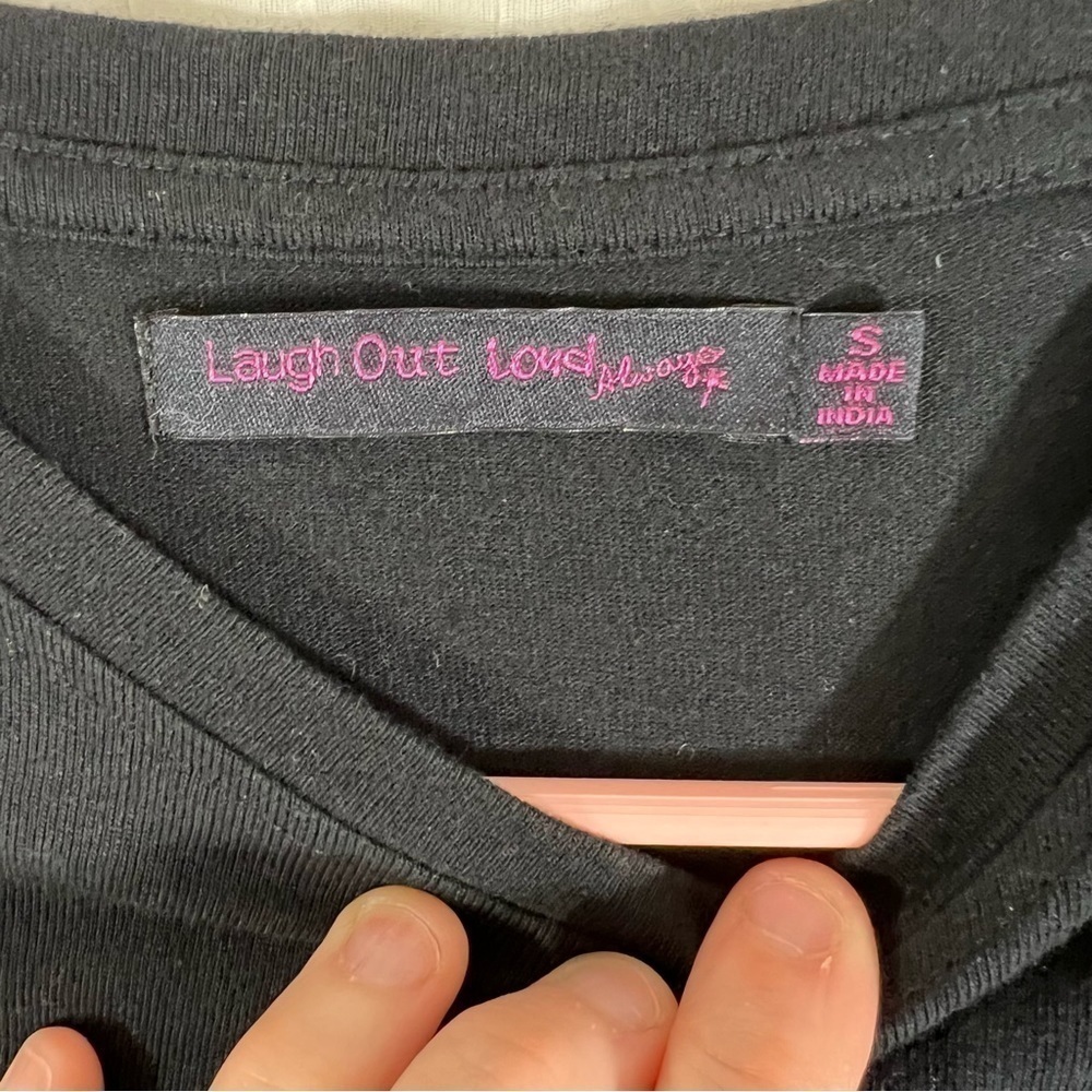 Laugh Out Loud Always Bunny Graphic Shirt Small - Picture 8 of 8